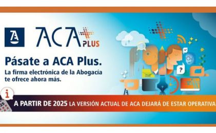 Important realitzar la migració del certificat ACA a ACA Plus